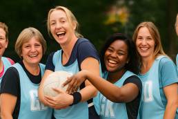 play fun social netball in cheltenham, gloucester, evesham and tewkesbury