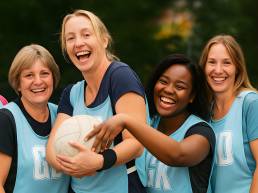 play fun social netball in cheltenham, gloucester, evesham and tewkesbury
